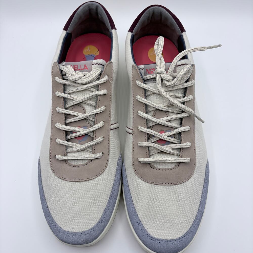 Novella Men's Premium Multi-Color Suede Sneakers - Size 14 New NWT Luxury - Picture 2 of 7